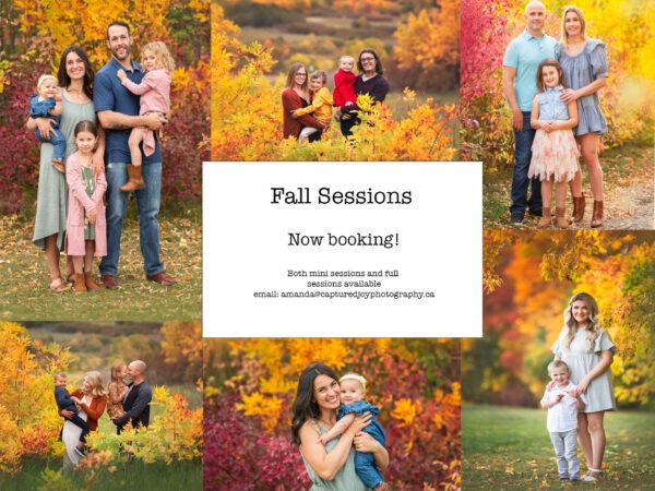 fall family sessions